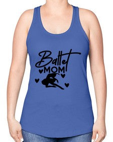 Ballet mom 75# - ballet -Racerback Tank