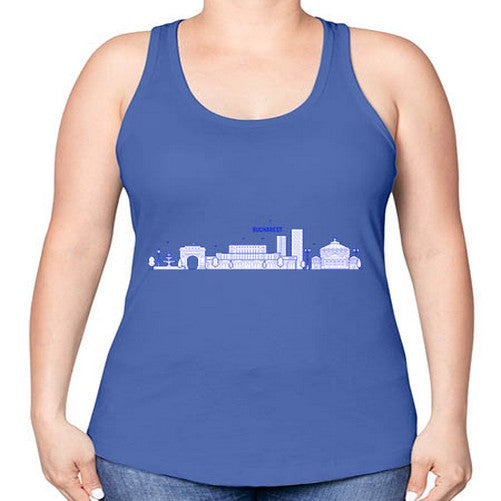 Bucharest 510# - cities -Racerback Tank