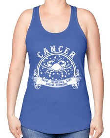 Cancer 14# - cancer -Racerback Tank