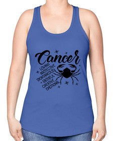 Cancer 151# - cancer -Racerback Tank