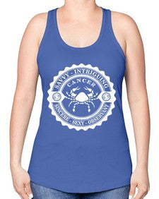 Cancer 16# - cancer -Racerback Tank