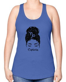 Capricorn Woman - capricorn -Racerback Tank