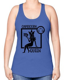 Capricorn queen 194# - capricorn -Racerback Tank