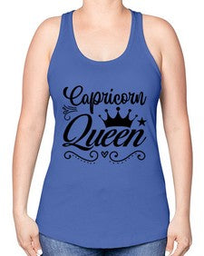 Capricorn queen 196# - capricorn -Racerback Tank