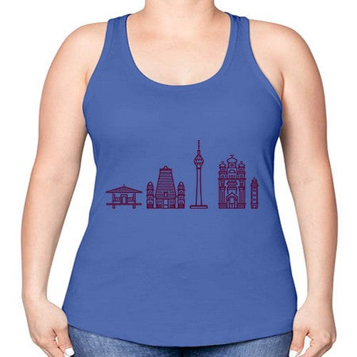 Colombo 598# - cities -Racerback Tank