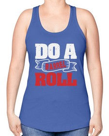 Do a barrel roll 5# - video games -Racerback Tank