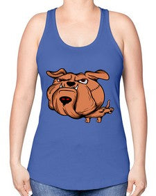 dog 103# - dogs -Racerback Tank