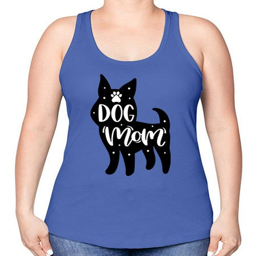 Dog Mom Style 27# - dogs -Racerback Tank