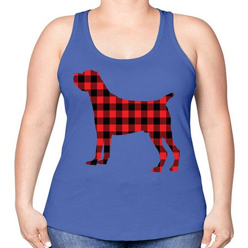 Dog Style 104# - dogs -Racerback Tank