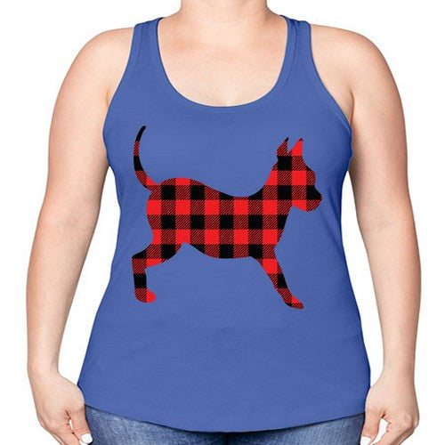 Dog Style 107# - dogs -Racerback Tank