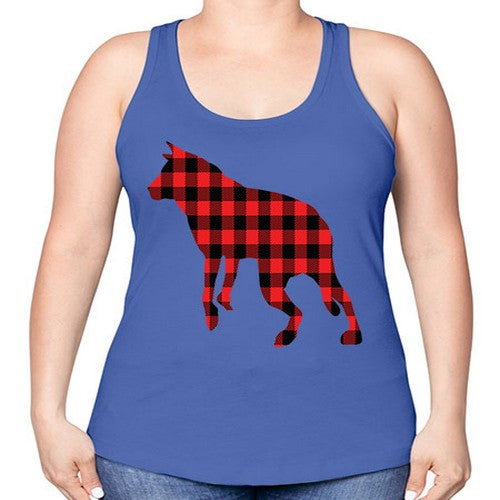 Dog Style 118# - dogs -Racerback Tank