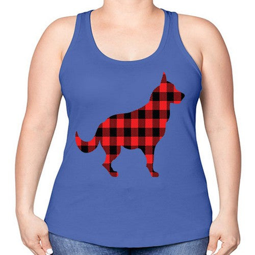 Dog Style 120# - dogs -Racerback Tank