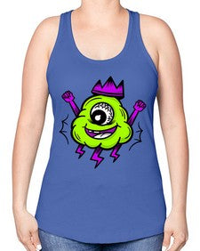 Forever thunder 127# - cartoon general -Racerback Tank