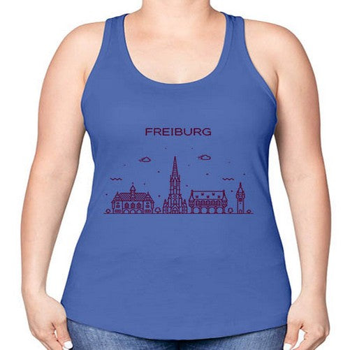 Freiburg 746# - cities -Racerback Tank