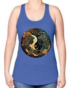 Gemini 216# - gemini -Racerback Tank