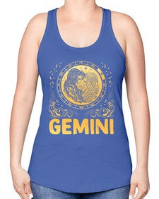 Gemini 234# - gemini -Racerback Tank