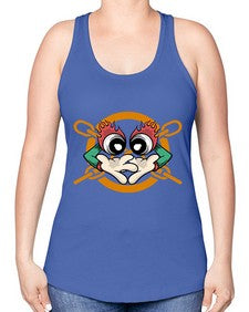 Good mantra 132# - cartoon general -Racerback Tank