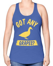 Got any grapes Style 46# - ducks -Racerback Tank