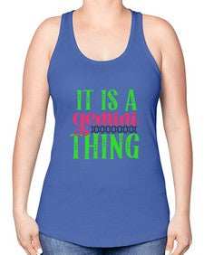 It is a gemini thing 254# - gemini -Racerback Tank