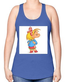Kid 152# - cartoon general -Racerback Tank