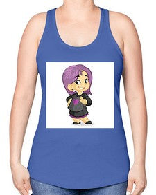 Kid 156# - cartoon general -Racerback Tank