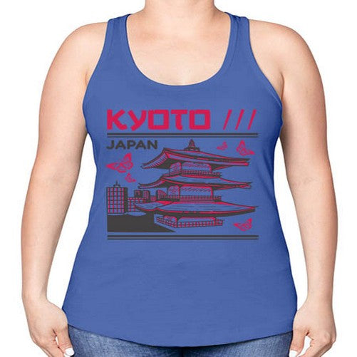 Kyoto 1100# - cities -Racerback Tank