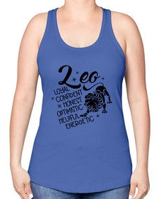 Leo 282# - leo -Racerback Tank