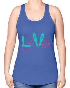 Love Style Style 1074# - nurse -Racerback Tank