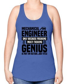 Mechanical engineer Style 1090# - engineer -Racerback Tank