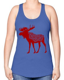 MooseMandala 940# - mandala -Racerback Tank