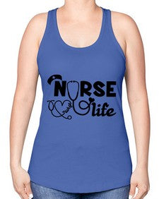 Nurse life 1166# - nurse -Racerback Tank