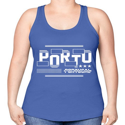 Porto 1683# - cities -Racerback Tank
