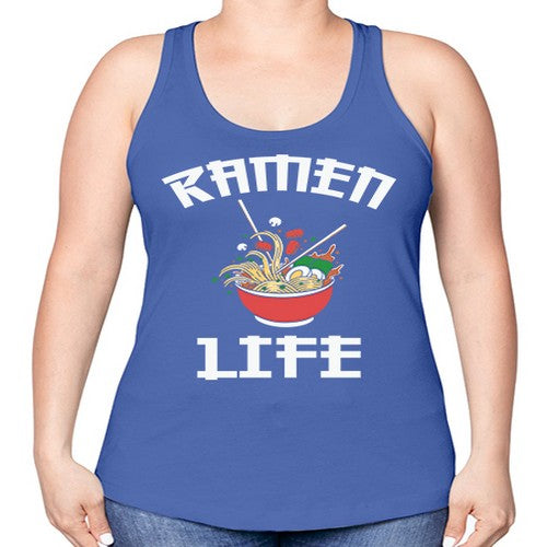 Ramen Noodle Anime Ramen Life 281# - anime -Racerback Tank