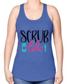 Scrub Life Style Style 1383# - nurse -Racerback Tank
