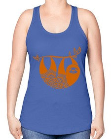 SlothMandala 1076# - mandala -Racerback Tank