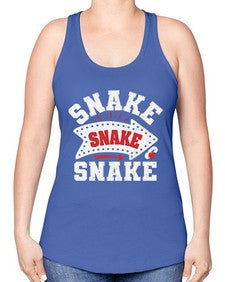 Snake Snake SNAKE 45# - video games -Racerback Tank