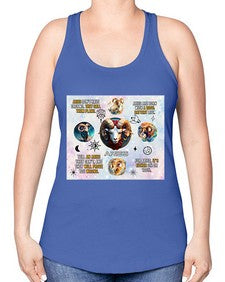 Straight Aries 469# - aries -Racerback Tank