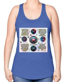 Straight Cancer 470# - cancer -Racerback Tank