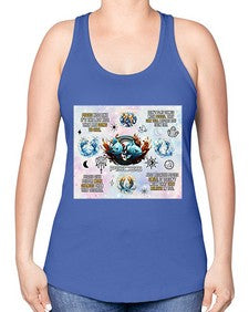 Straight pisces 475# - pisces -Racerback Tank