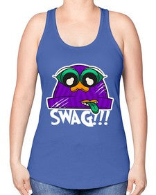 Swag beanie 247# - cartoon general -Racerback Tank
