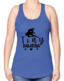 Tiny ballerina 203# - ballet -Racerback Tank