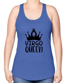 Virgo queen 539# - virgo -Racerback Tank