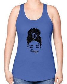 Virgo woman - virgo -Racerback Tank