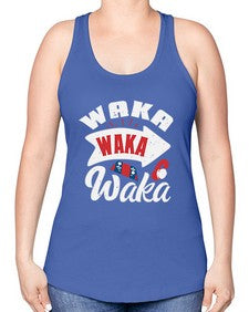 Waka Waka Waka 50# - video games -Racerback Tank