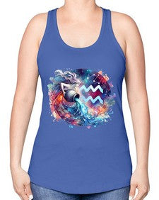aquarius 90# - aquarius -Racerback Tank