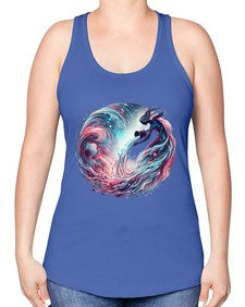 aquarius 91# - aquarius -Racerback Tank