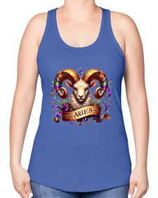aries 136# - aries -Racerback Tank