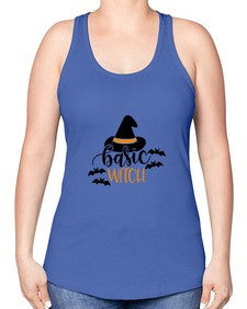 basic witch 49# - witch -Racerback Tank