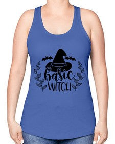 basic witch 50# - witch -Racerback Tank