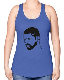 beardman 56# - black boys or men -Racerback Tank